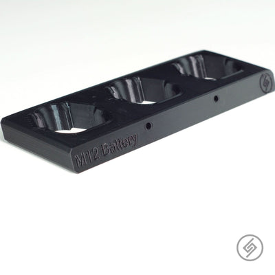 Milwaukee M12 Battery Mount by Spartan Mounts img - 5 - Mounting and Storage Solution