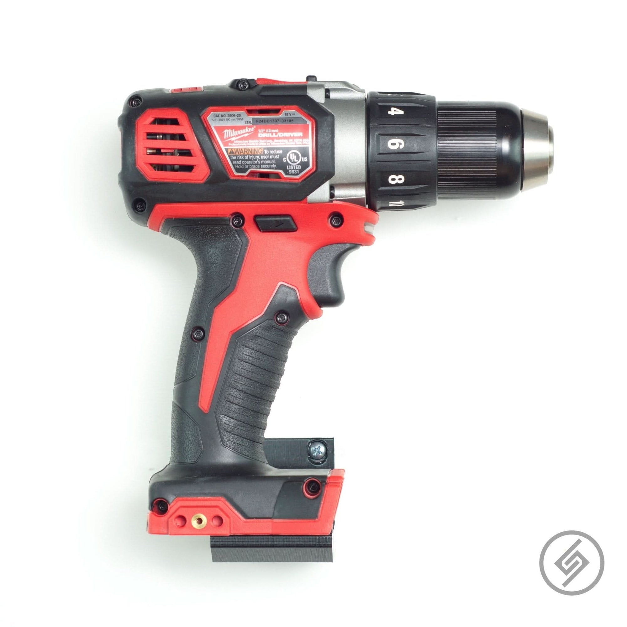 Milwaukee M18 Tool Mount by Spartan Mounts img - 2 - Mounting and Storage Solution