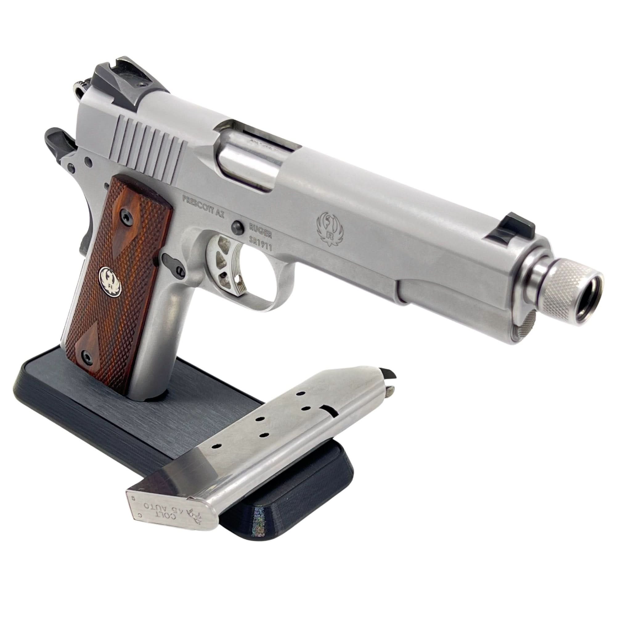 Pistol Display Stand by Spartan Mounts img - 1 - Mounting and Storage Solution