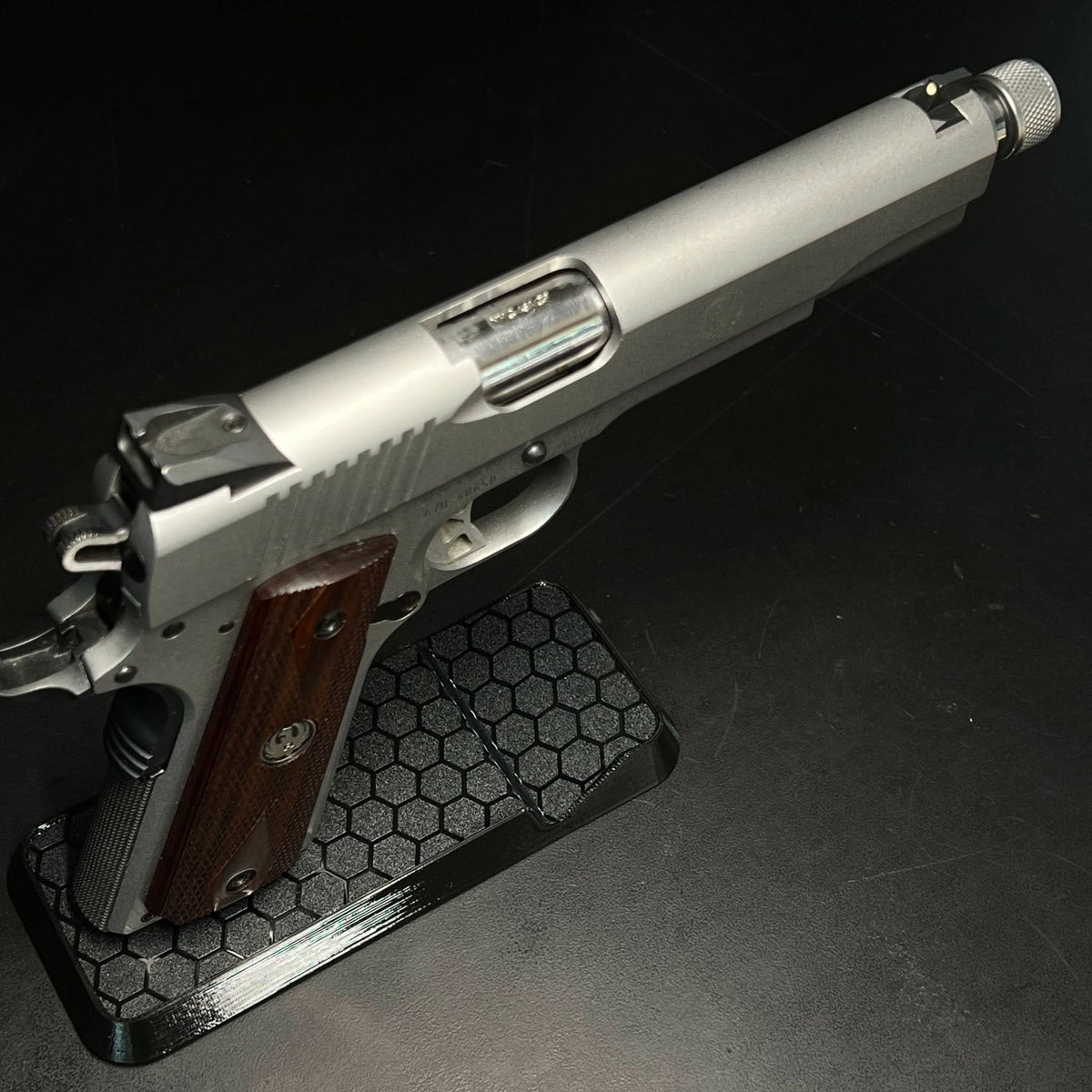 Pistol Display Stand by Spartan Mounts img - 23 - Mounting and Storage Solution