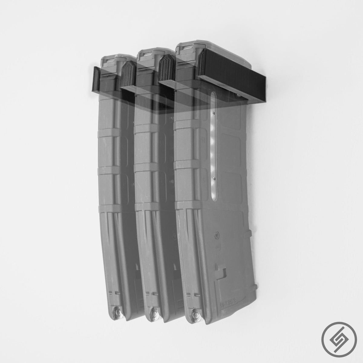 PMAG AR - 15 Mount (3x) {Retail Packaging} by Spartan Mounts img - 2 - Mounting and Storage Solution