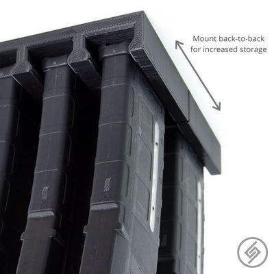 PMAG AR - 15 Mount (3x Top) by Spartan Mounts img - 4 - Mounting and Storage Solution