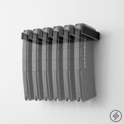 PMAG AR - 15 Mount (6x) {Retail Packaging} by Spartan Mounts img - 2 - Mounting and Storage Solution