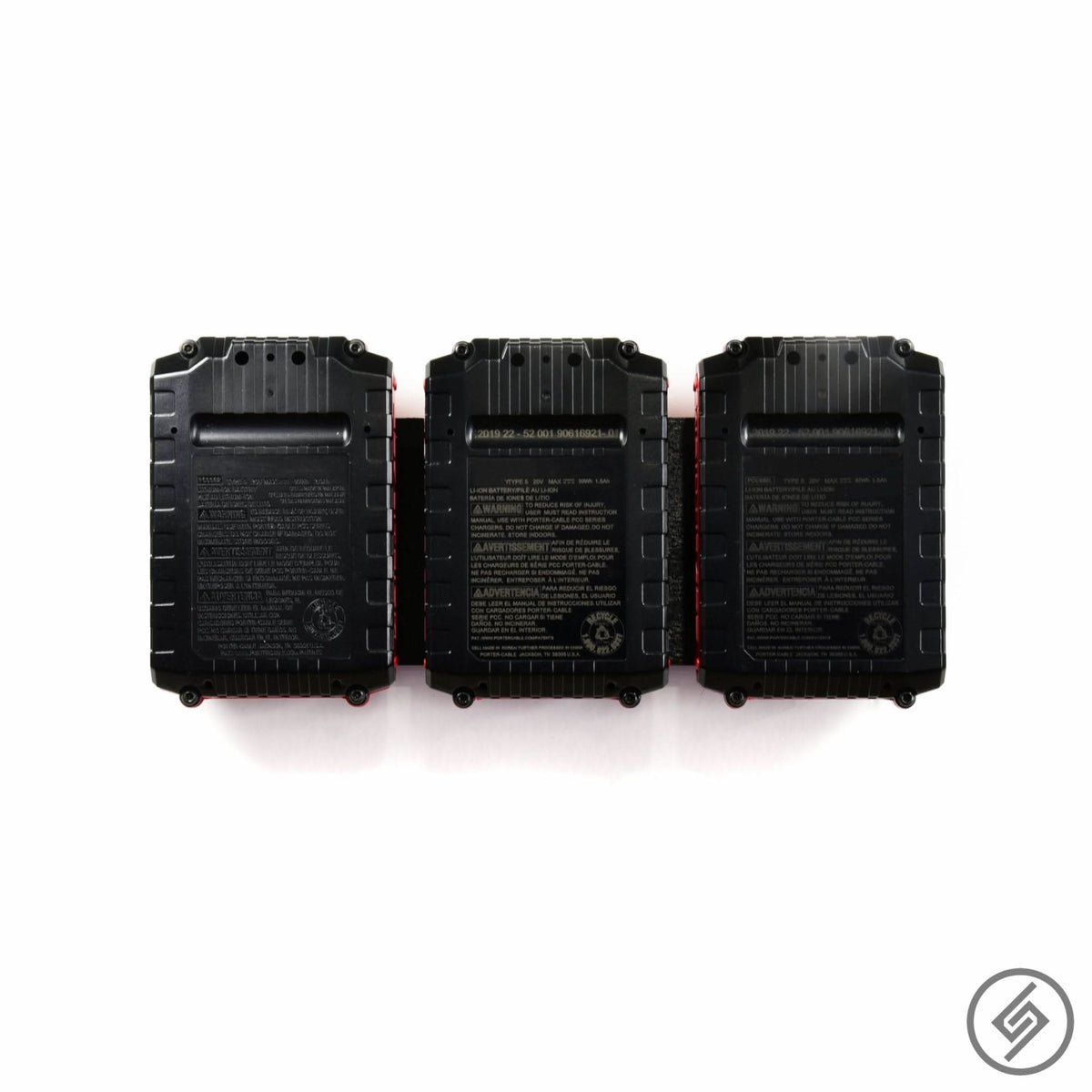 Porter Cable 20V Battery Mount by Spartan Mounts img - 3 - Mounting and Storage Solution