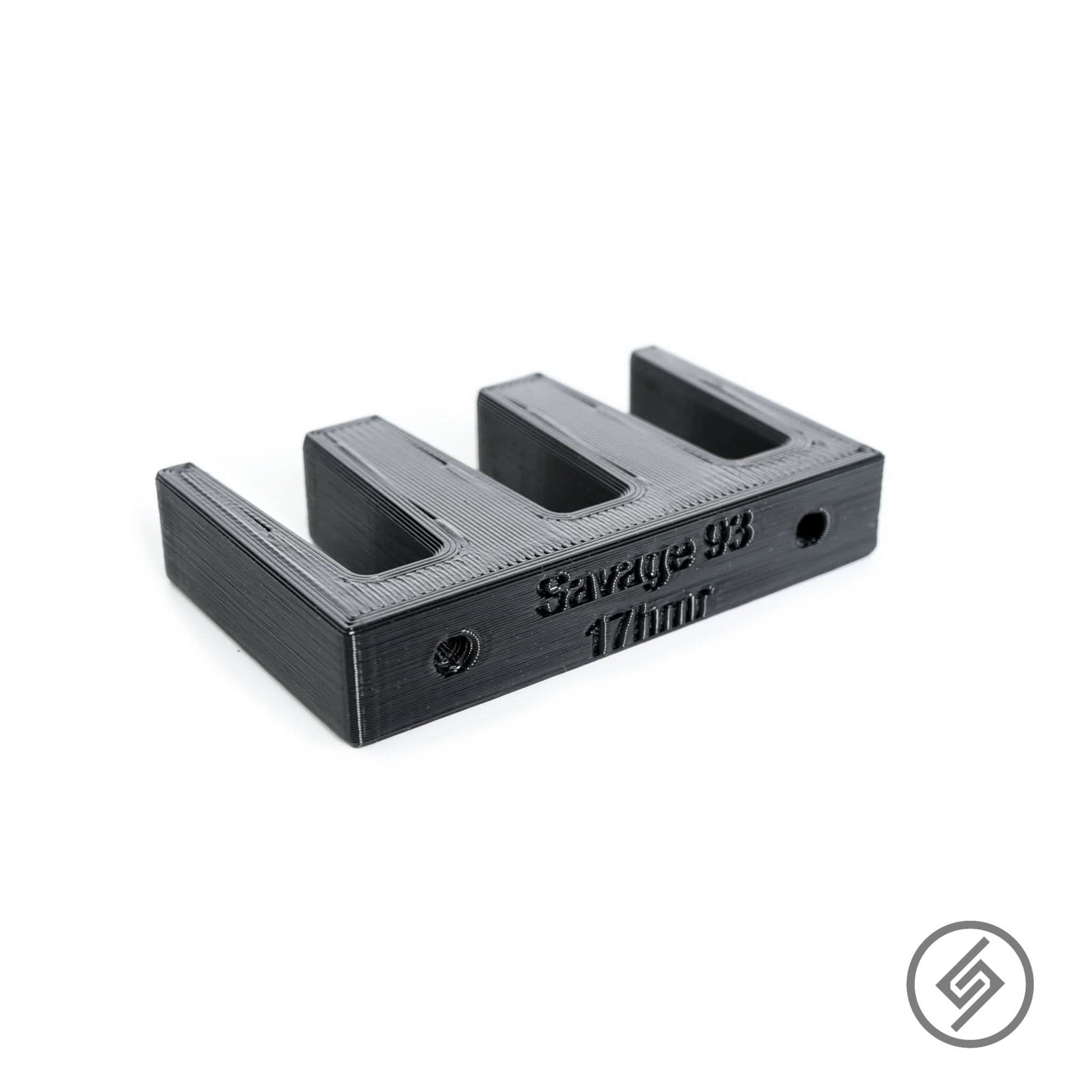 Savage 93 .17hmr Mag Mount by Spartan Mounts img - 3 - Mounting and Storage Solution