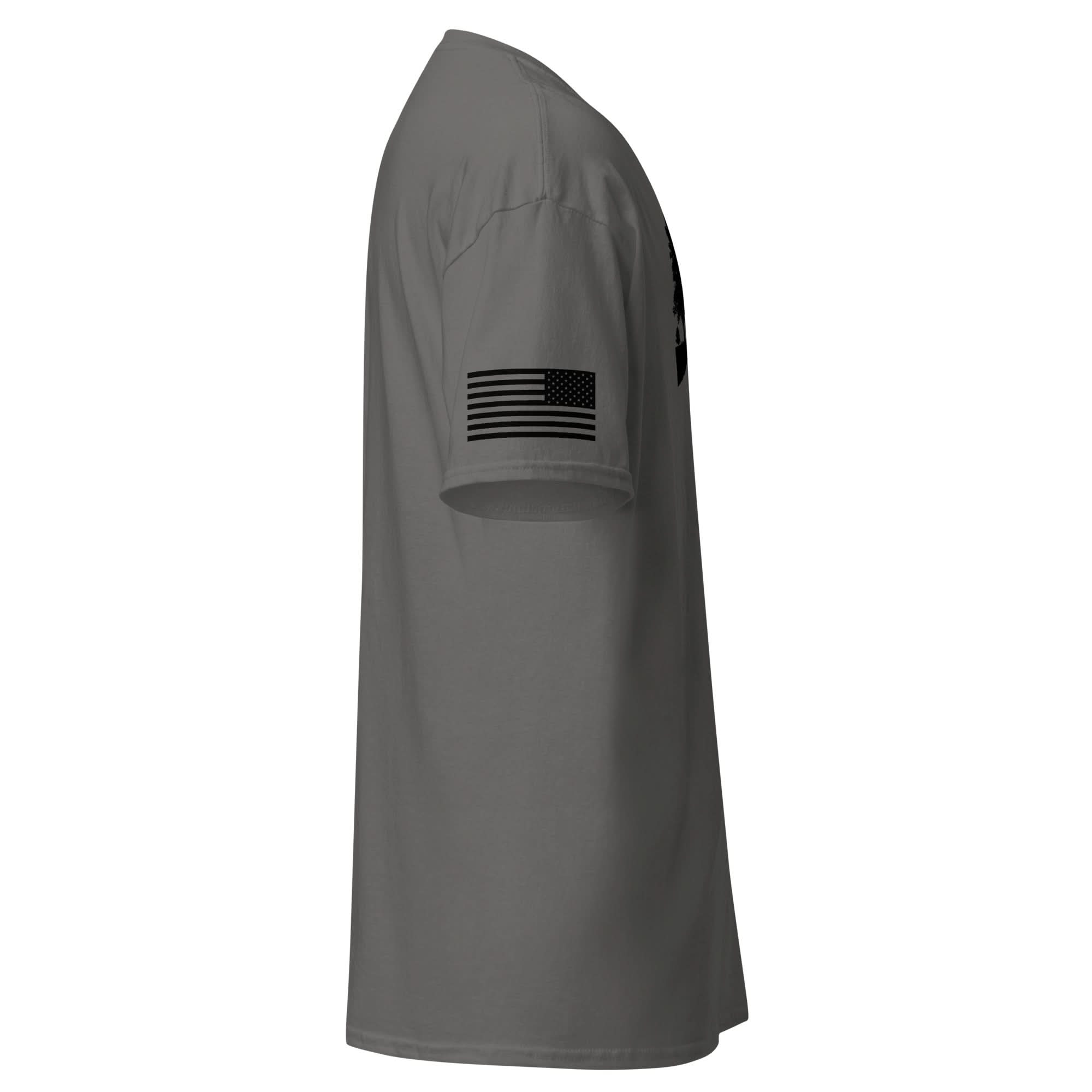 Shotgun and Mountains Shirt | Black Ink by Spartan Mounts img - 9 - Mounting and Storage Solution