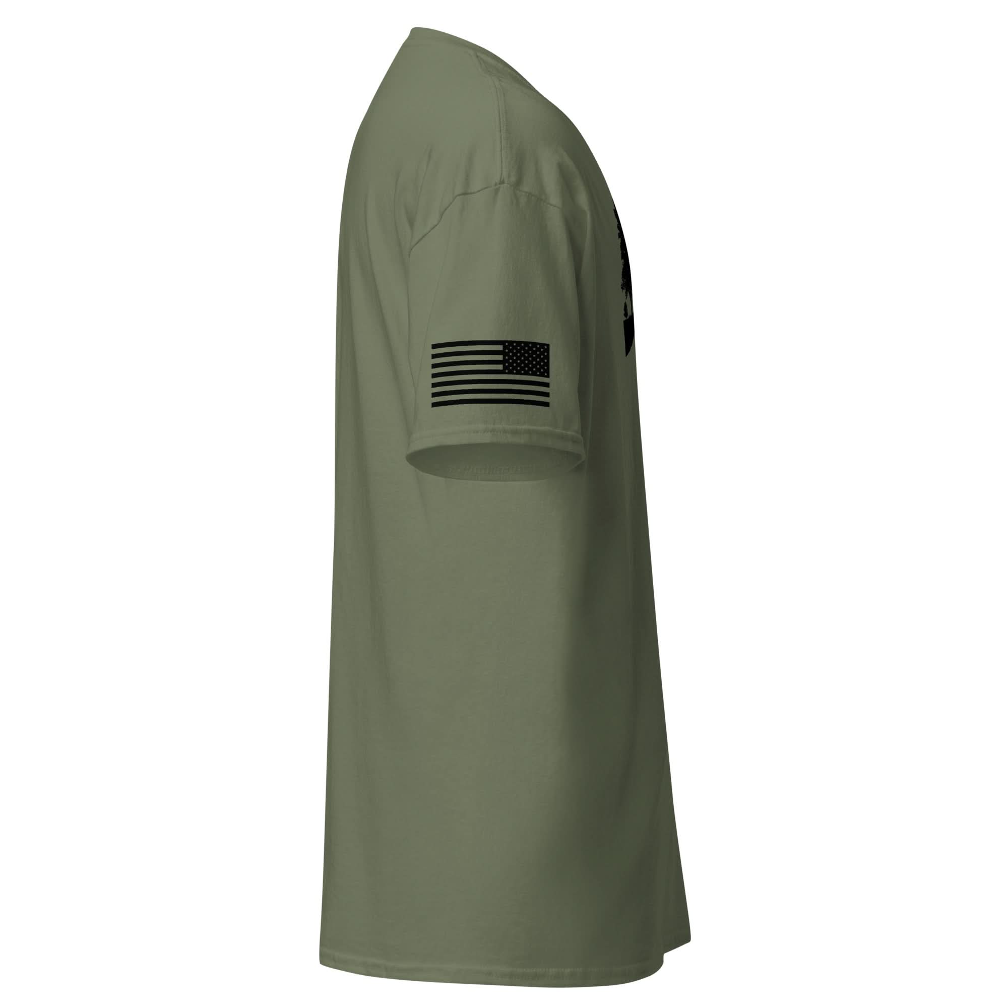 Shotgun and Mountains Shirt | Black Ink by Spartan Mounts img - 12 - Mounting and Storage Solution