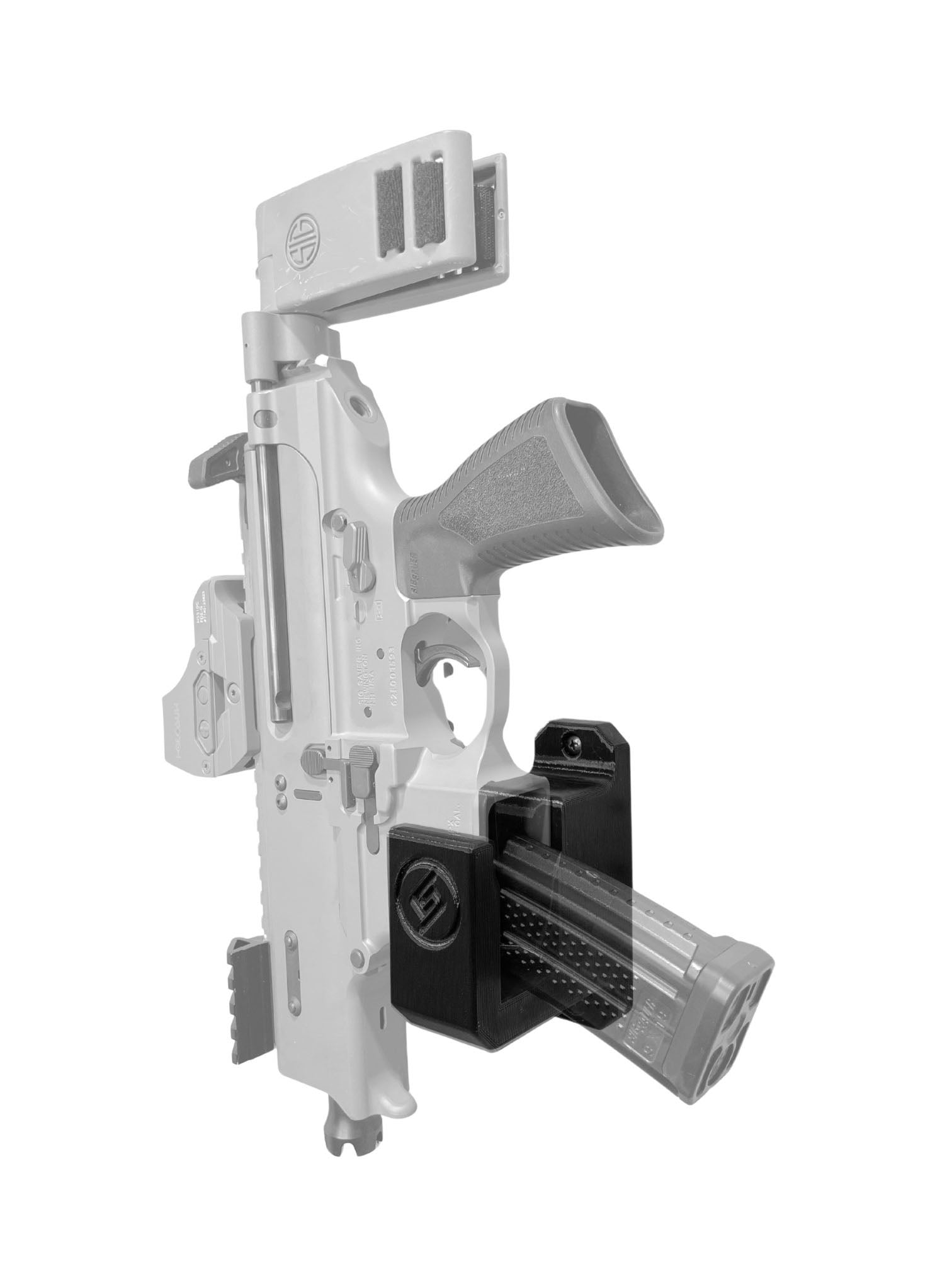 SIG MPX QDM (Quick Defense Mount) by Spartan Mounts img1 - Mounting and Storage Solution