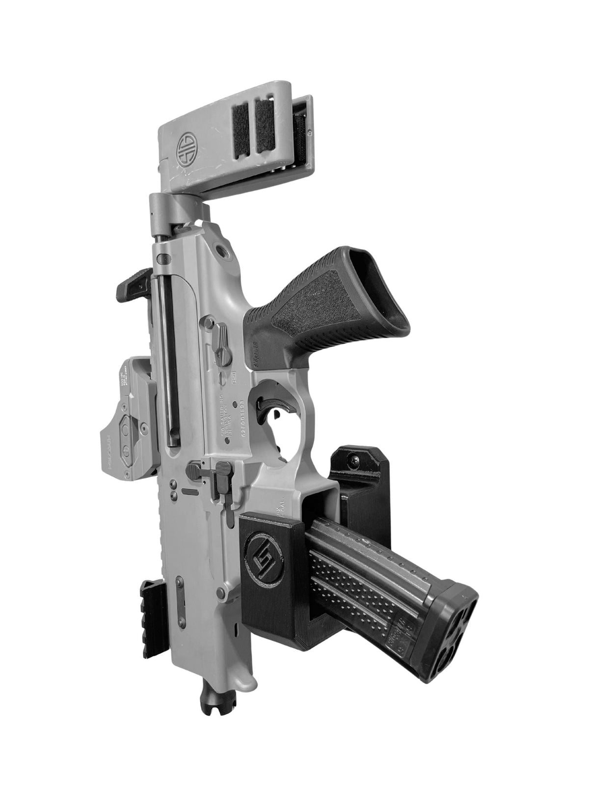 SIG MPX QDM (Quick Defense Mount) by Spartan Mounts img2 - Mounting and Storage Solution