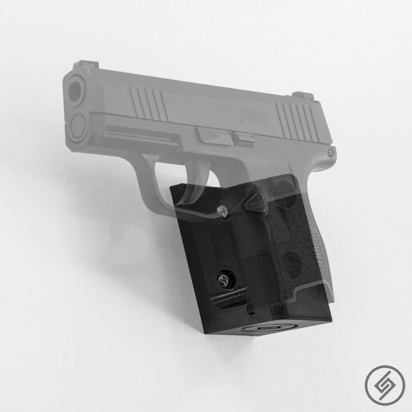 SIG P365 Mount by Spartan Mounts img - 3 - Mounting and Storage Solution