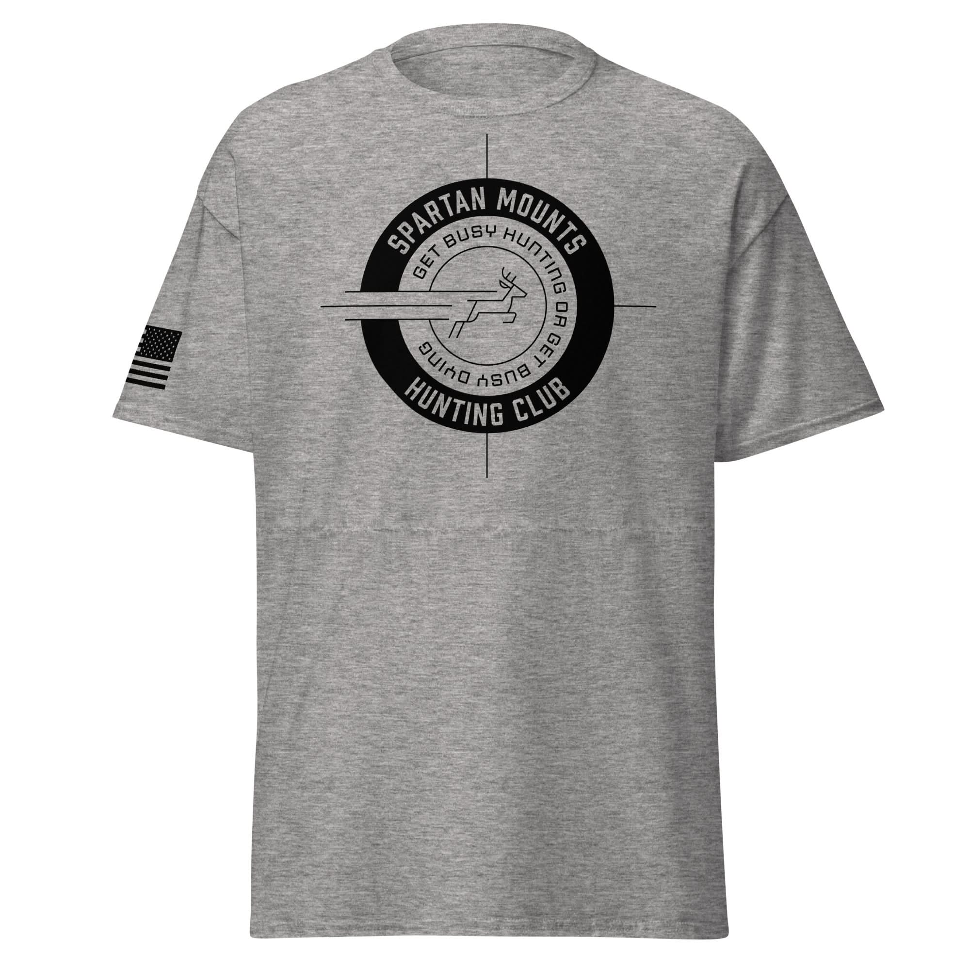 Spartan Hunting Club Shirt | Black Ink by Spartan Mounts img - 16 - Mounting and Storage Solution