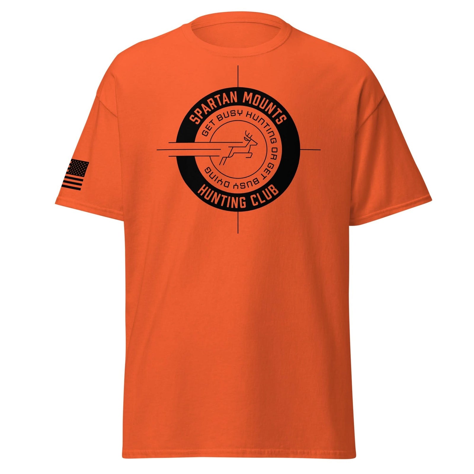 Spartan Hunting Club Shirt | Black Ink by Spartan Mounts img - 1 - Mounting and Storage Solution