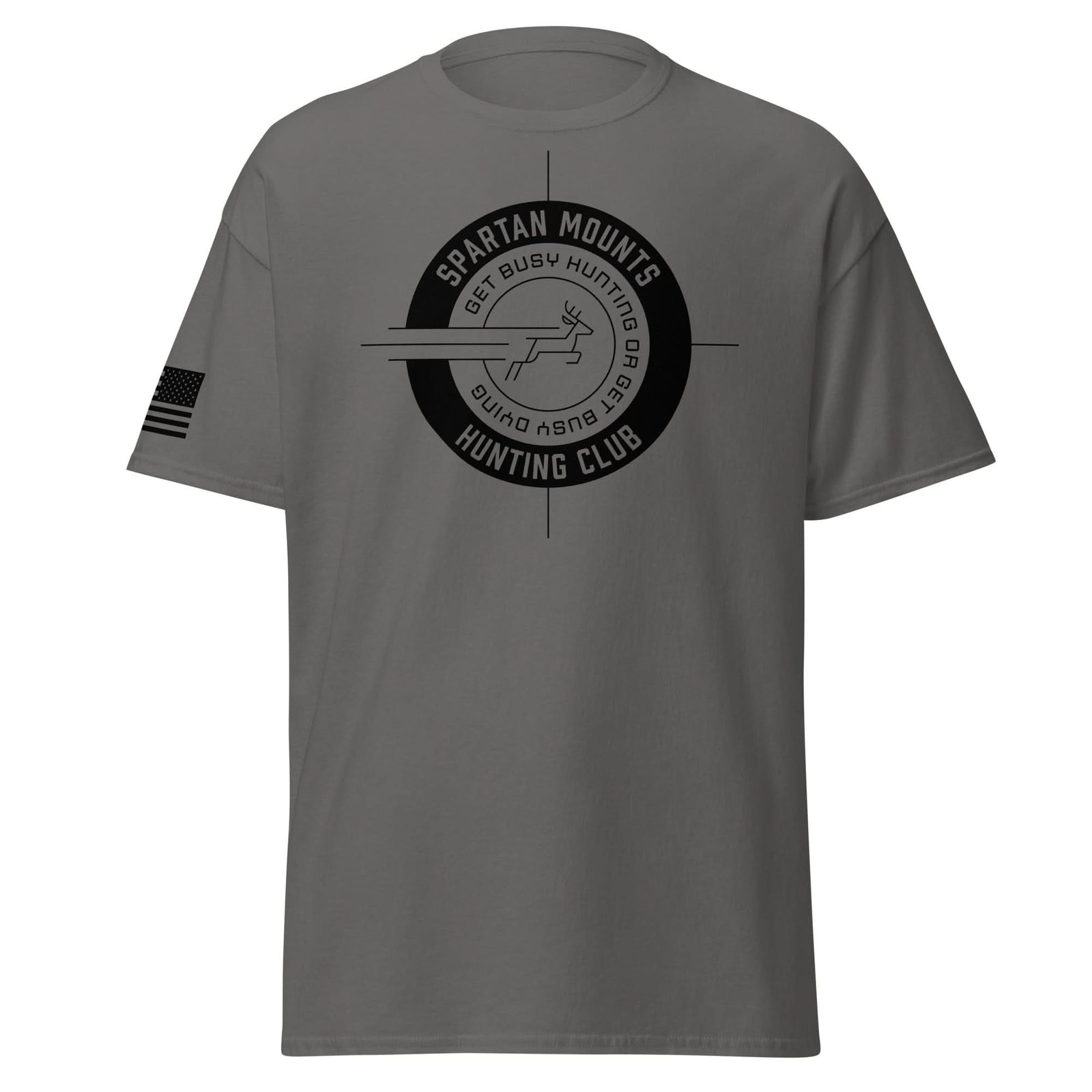 Spartan Hunting Club Shirt | Black Ink by Spartan Mounts img - 7 - Mounting and Storage Solution