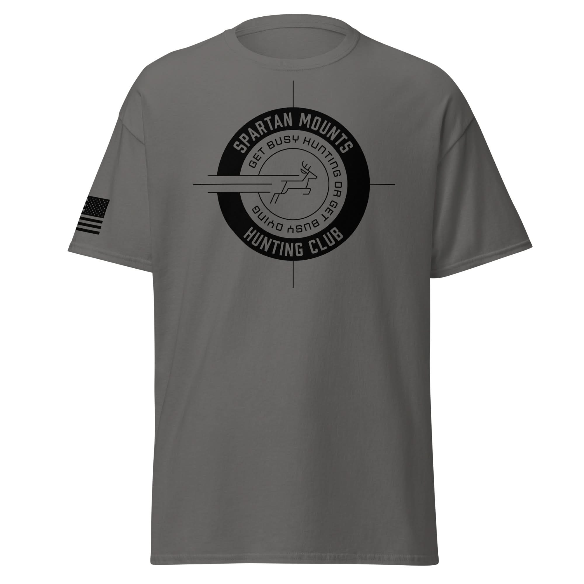 Spartan Hunting Club Shirt | Black Ink by Spartan Mounts img - 7 - Mounting and Storage Solution