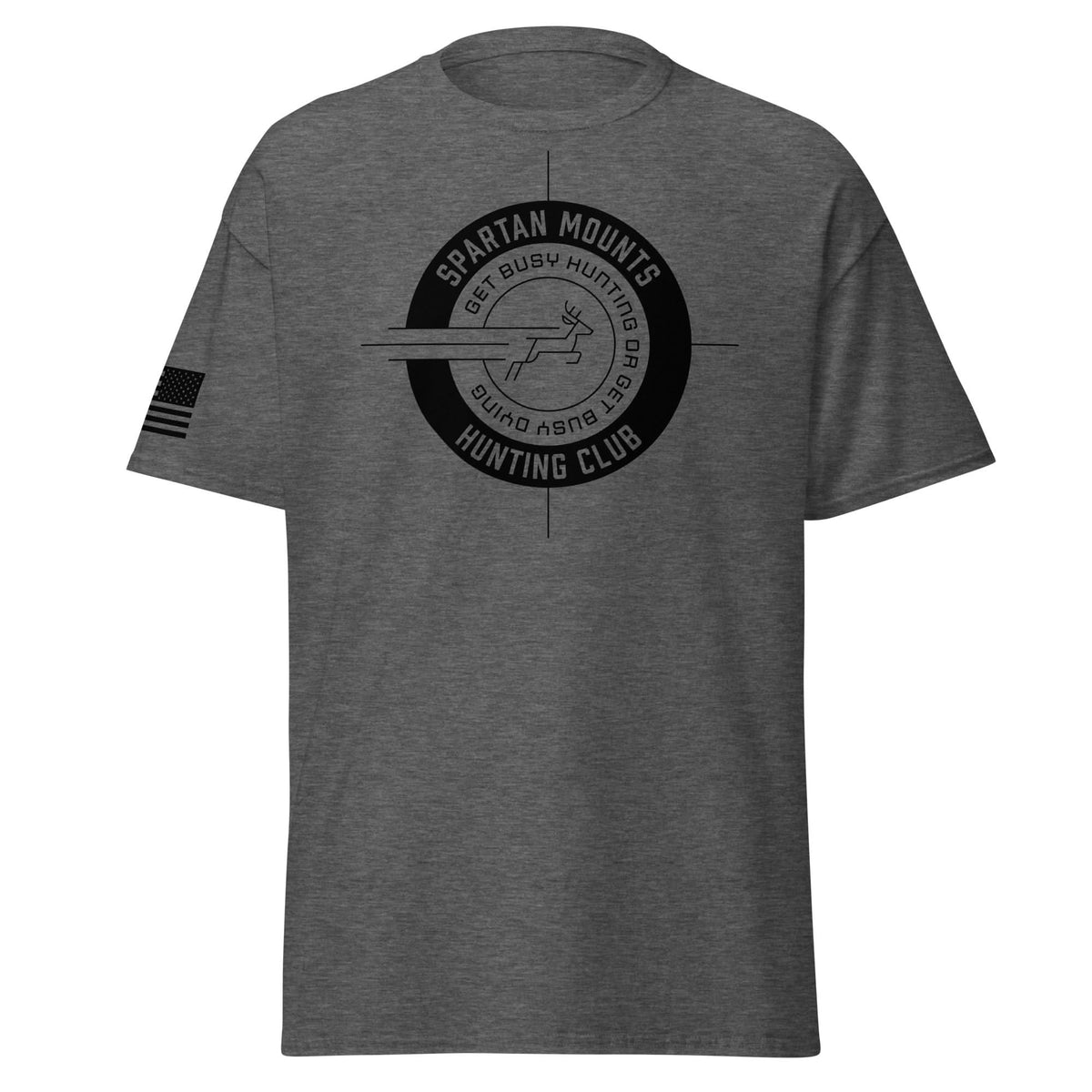Spartan Hunting Club Shirt | Black Ink by Spartan Mounts img - 4 - Mounting and Storage Solution
