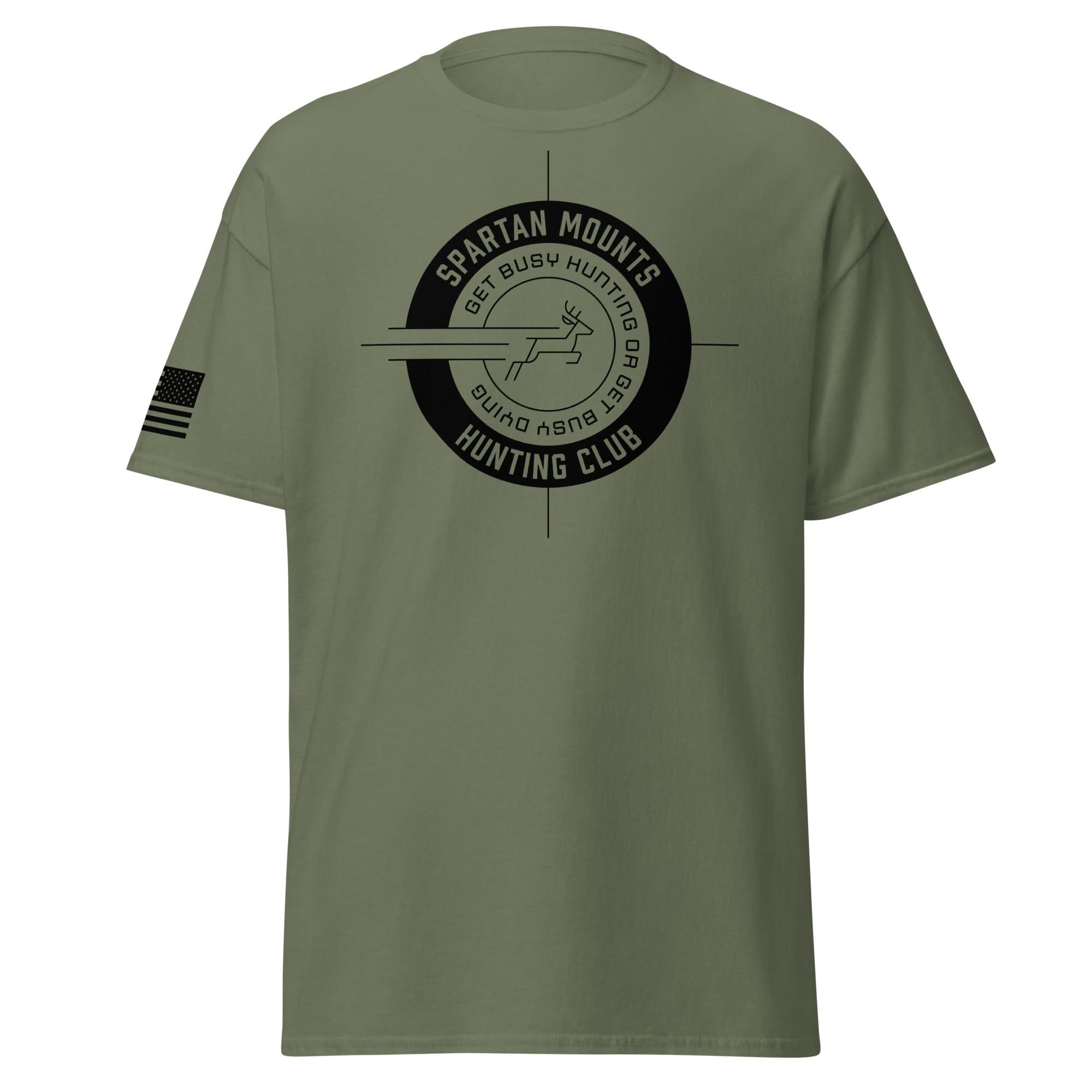 Spartan Hunting Club Shirt | Black Ink by Spartan Mounts img - 10 - Mounting and Storage Solution