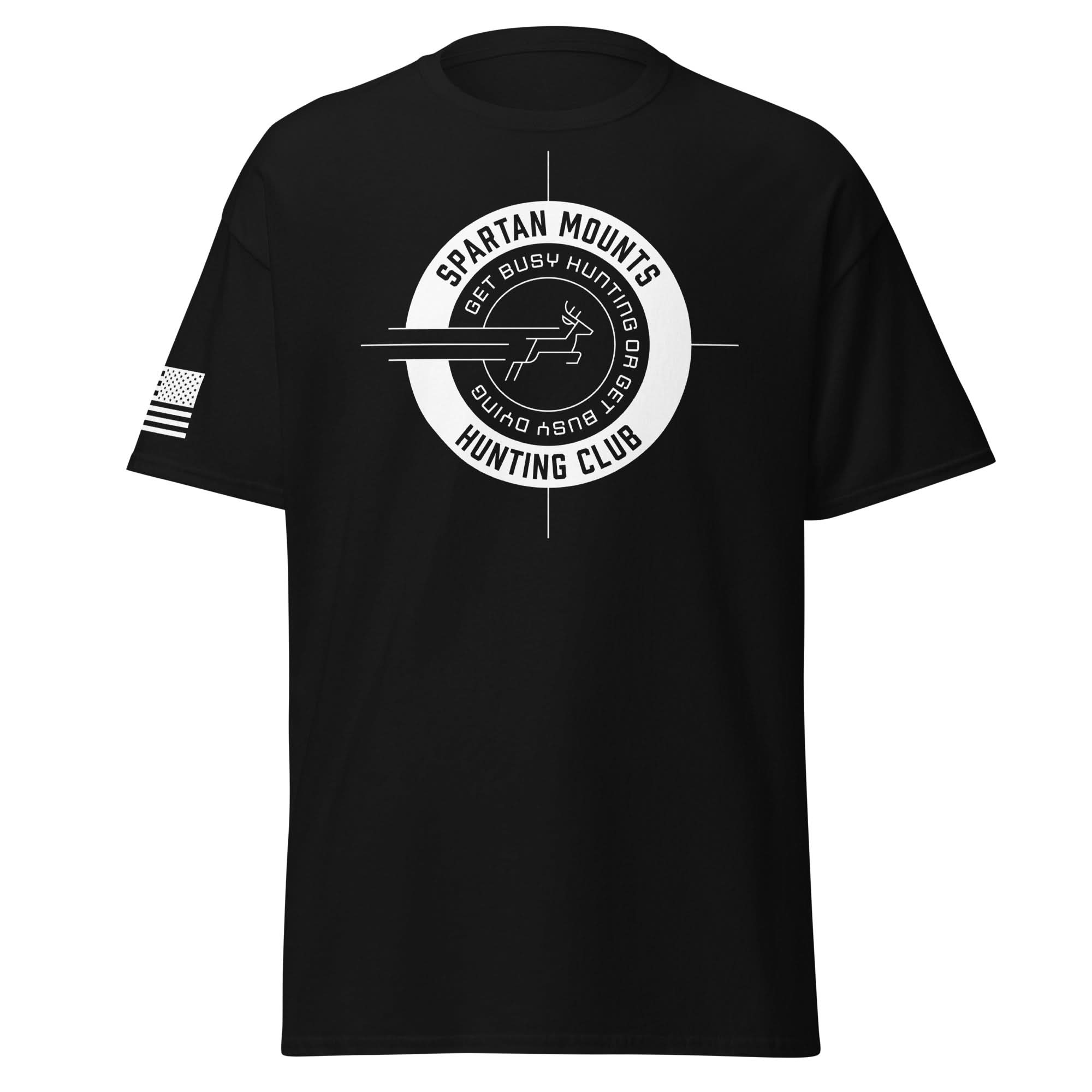 Spartan Hunting Club Shirt | White Ink by Spartan Mounts img - 7 - Mounting and Storage Solution