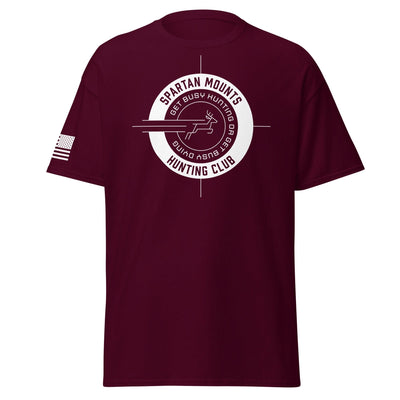 Spartan Hunting Club Shirt | White Ink by Spartan Mounts img - 4 - Mounting and Storage Solution
