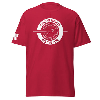 Spartan Hunting Club Shirt | White Ink by Spartan Mounts img - 16 - Mounting and Storage Solution