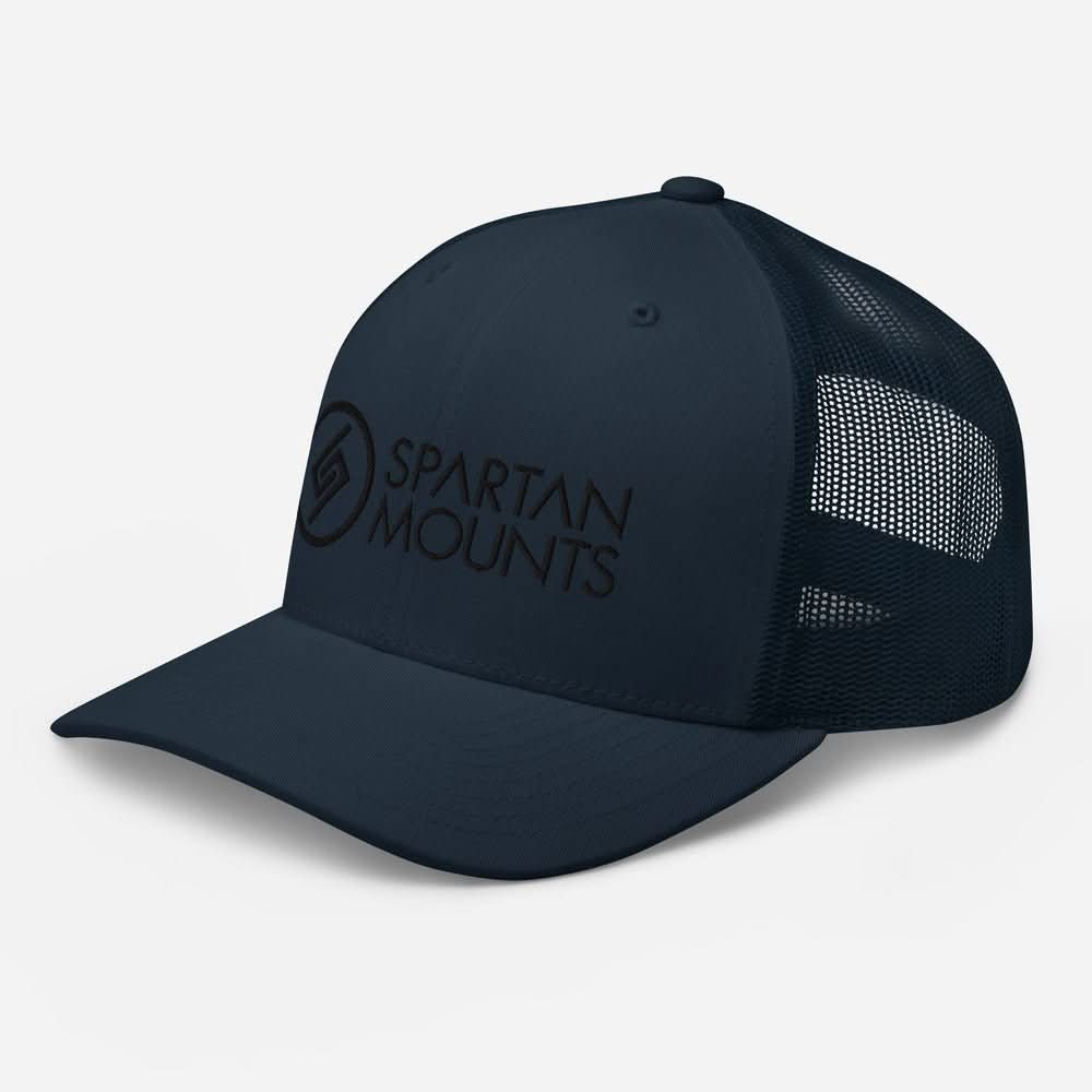 Spartan Logo Hat | Black Embroidery Spartan Mounts Navy 7