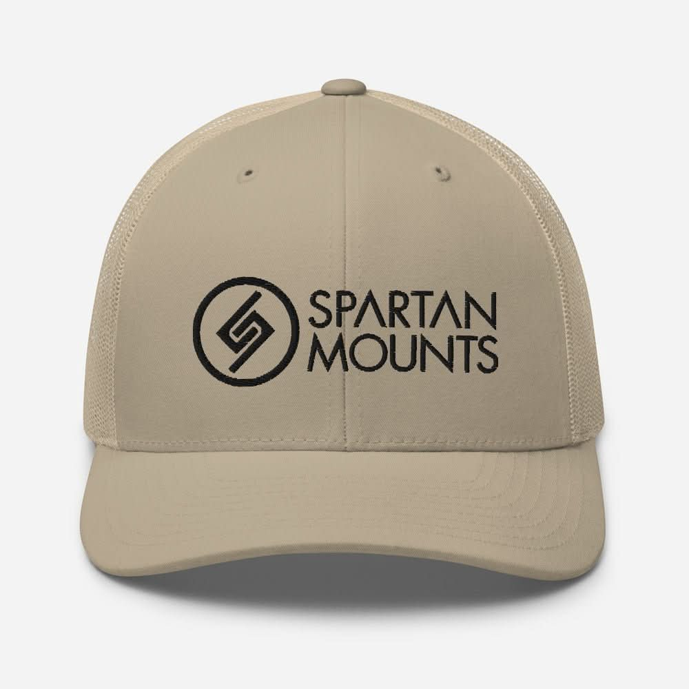 Spartan Logo Hat | Black Embroidery Spartan Mounts 11