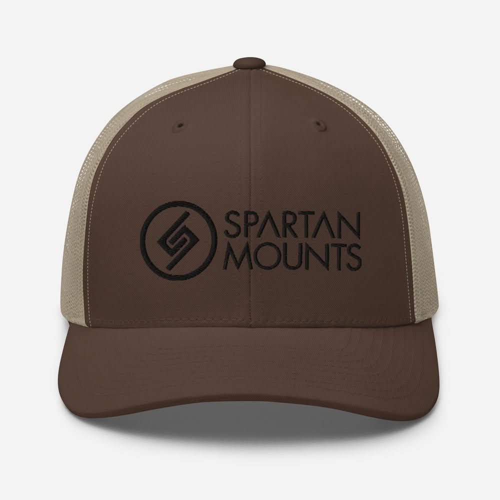 Spartan Logo Hat | Black Embroidery Spartan Mounts 13