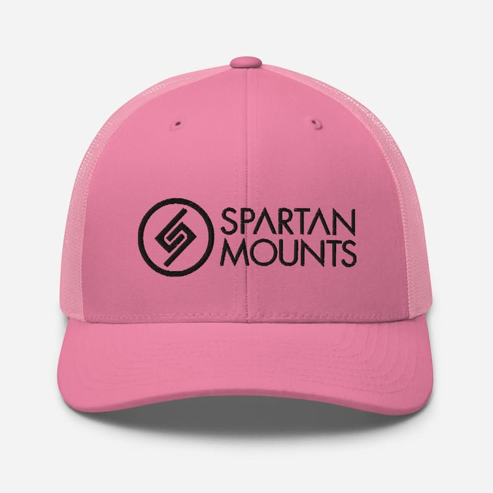 Spartan Logo Hat | Black Embroidery by Spartan Mounts img - 20 - Mounting and Storage Solution
