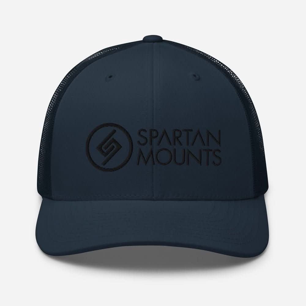 Spartan Logo Hat | Black Embroidery by Spartan Mounts img - 17 - Mounting and Storage Solution