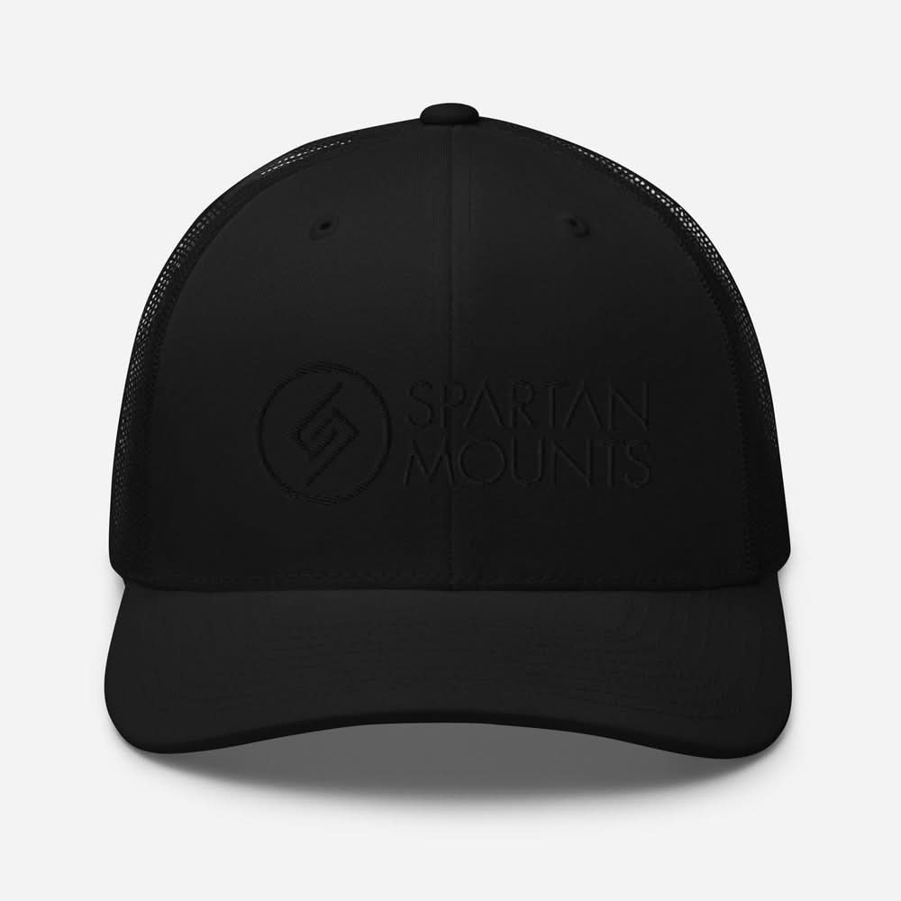 Spartan Logo Hat | Black Embroidery by Spartan Mounts img - 14 - Mounting and Storage Solution