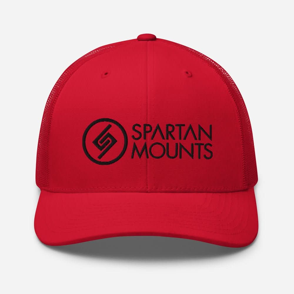 Spartan Logo Hat | Black Embroidery by Spartan Mounts img - 12 - Mounting and Storage Solution