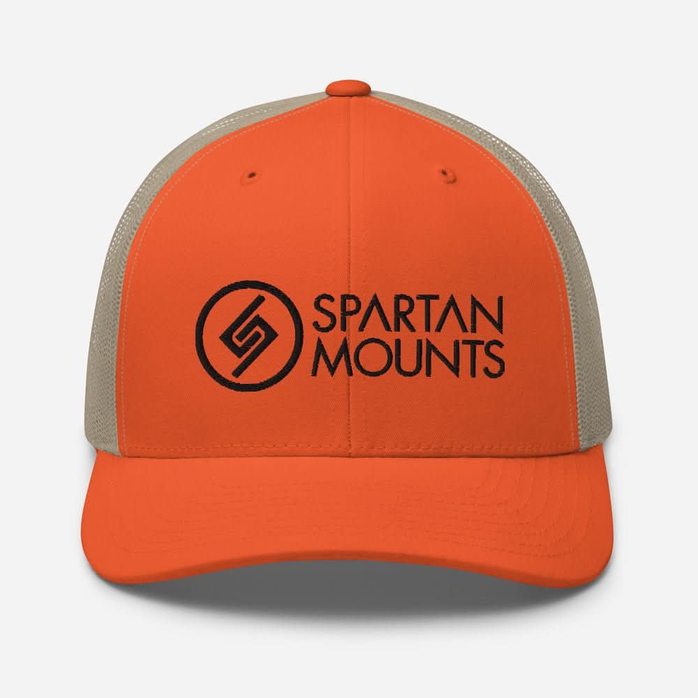 Spartan Logo Hat | Black Embroidery by Spartan Mounts img - 15 - Mounting and Storage Solution