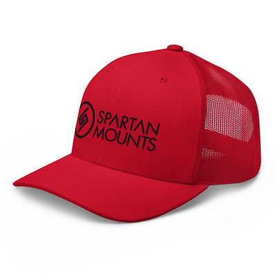Spartan Logo Hat | Black Embroidery by Spartan Mounts img - 4 - Mounting and Storage Solution