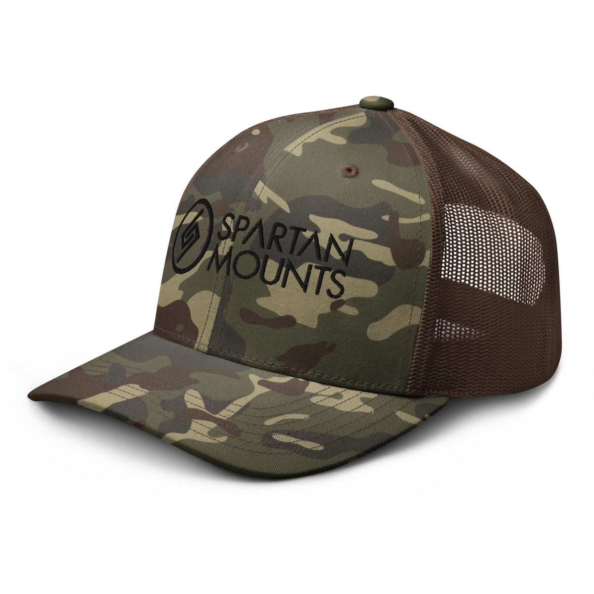 Spartan Logo Hat | Camouflage Spartan Mounts Camo/Brown 1