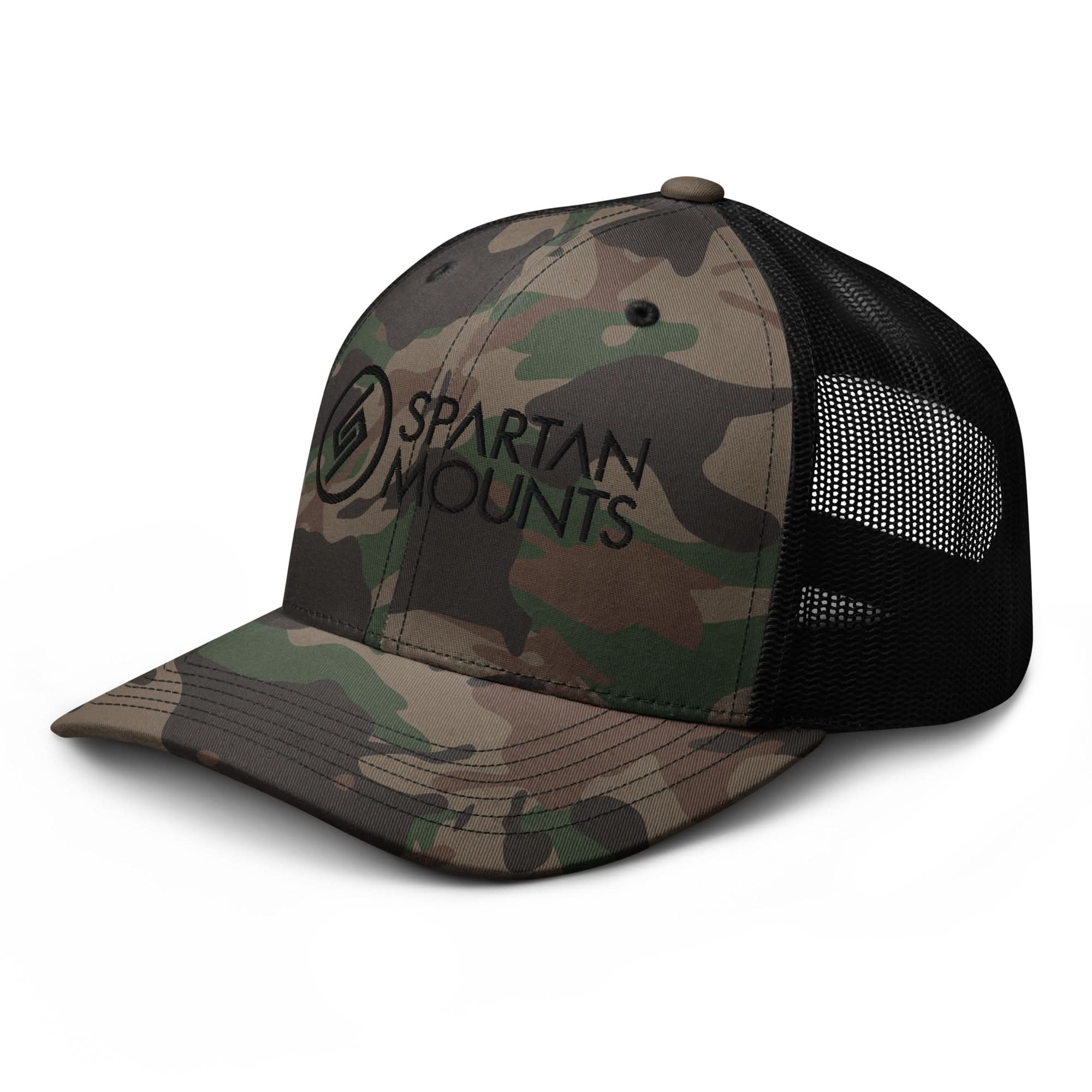 Spartan Logo Hat | Camouflage by Spartan Mounts img - 3 - Mounting and Storage Solution