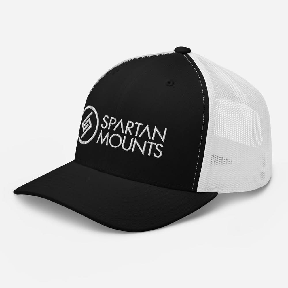 Spartan Logo Hat | White Embroidery by Spartan Mounts img - 9 - Mounting and Storage Solution