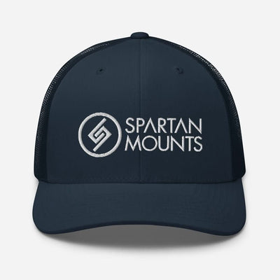 Spartan Logo Hat | White Embroidery by Spartan Mounts img - 17 - Mounting and Storage Solution