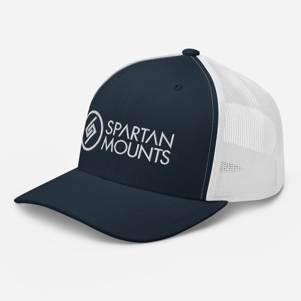Spartan Logo Hat | White Embroidery by Spartan Mounts img - 8 - Mounting and Storage Solution