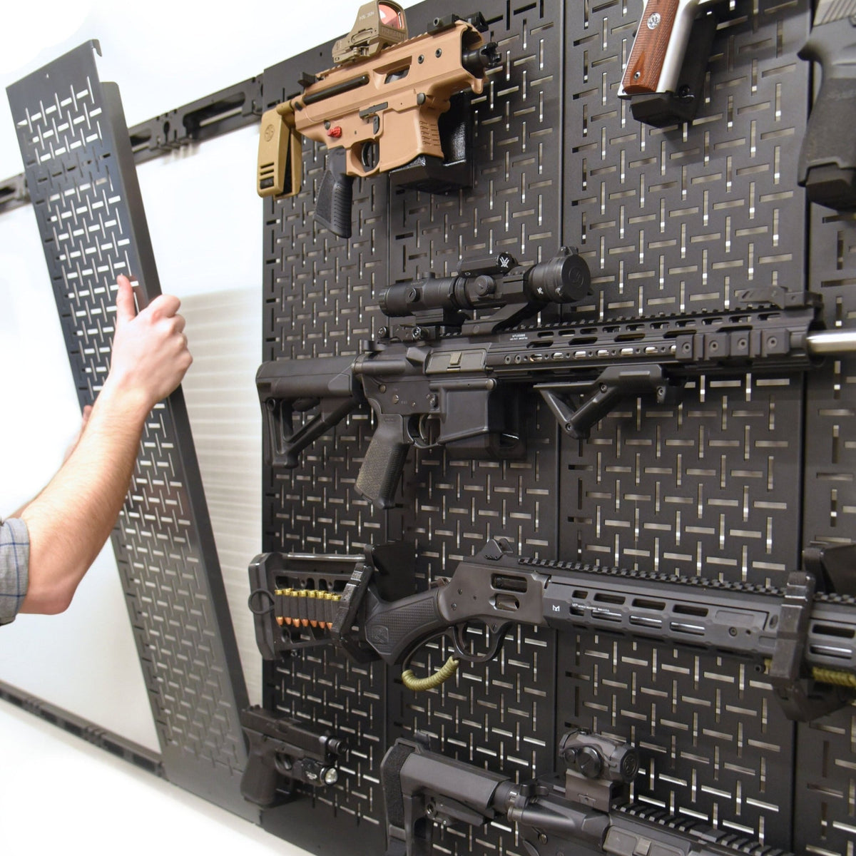 Spartan Wall Panel System by Spartan Mounts img4 - Mounting and Storage Solution