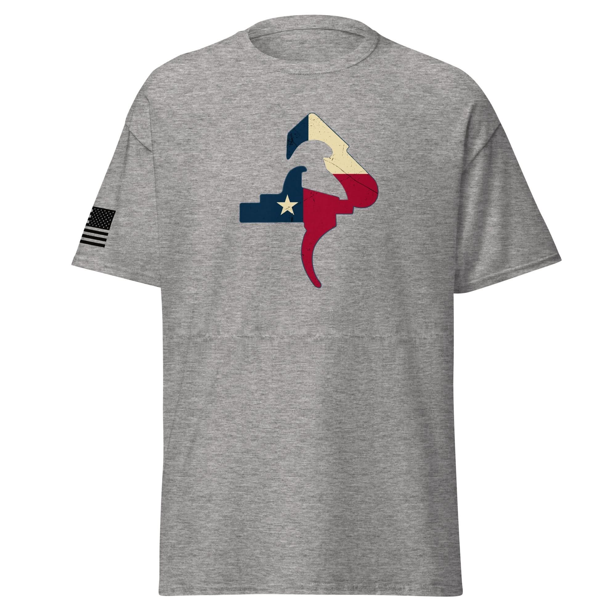 Texas Trigger Shirt | Black Flag by Spartan Mounts img - 1 - Mounting and Storage Solution