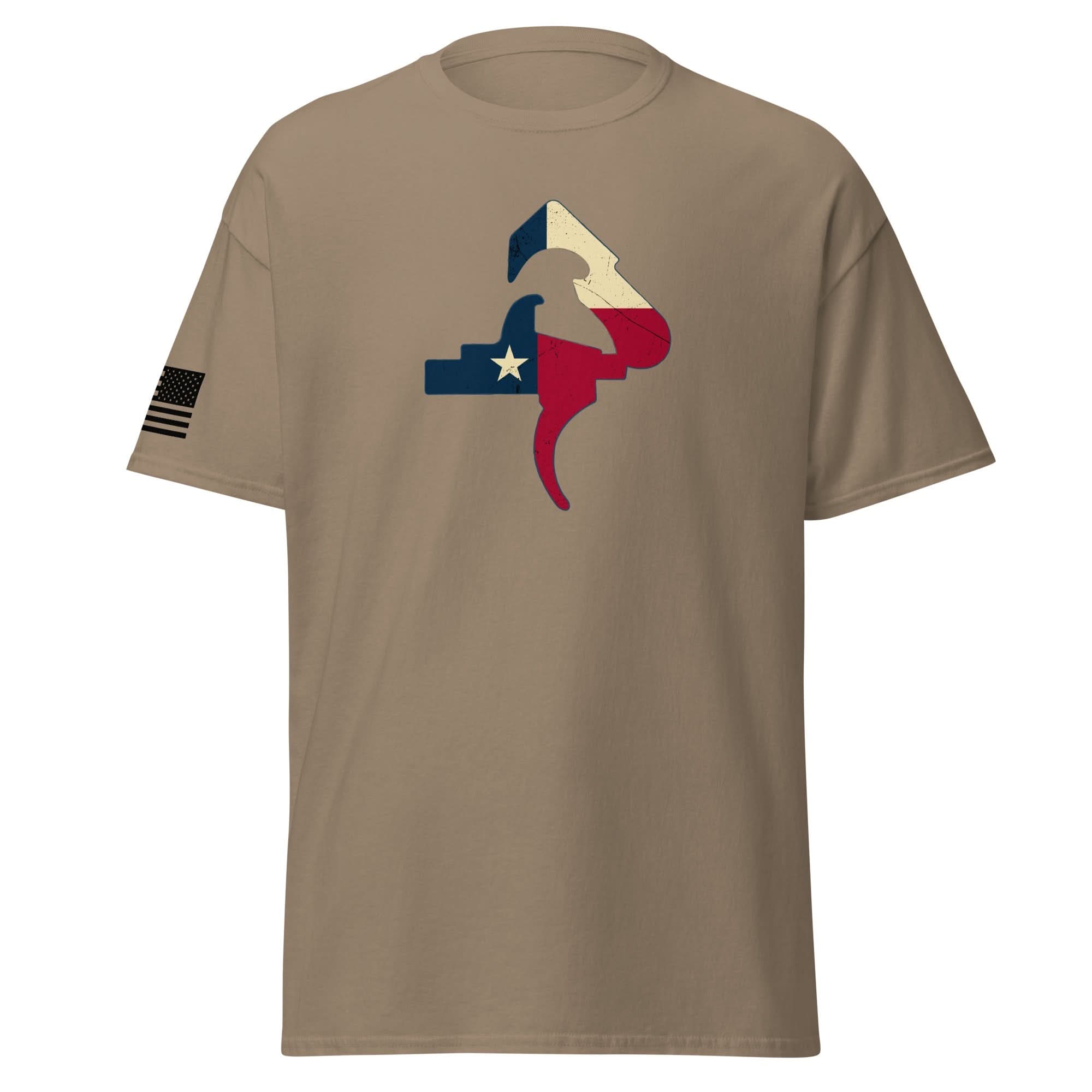 Texas Trigger Shirt | Black Flag by Spartan Mounts img - 16 - Mounting and Storage Solution