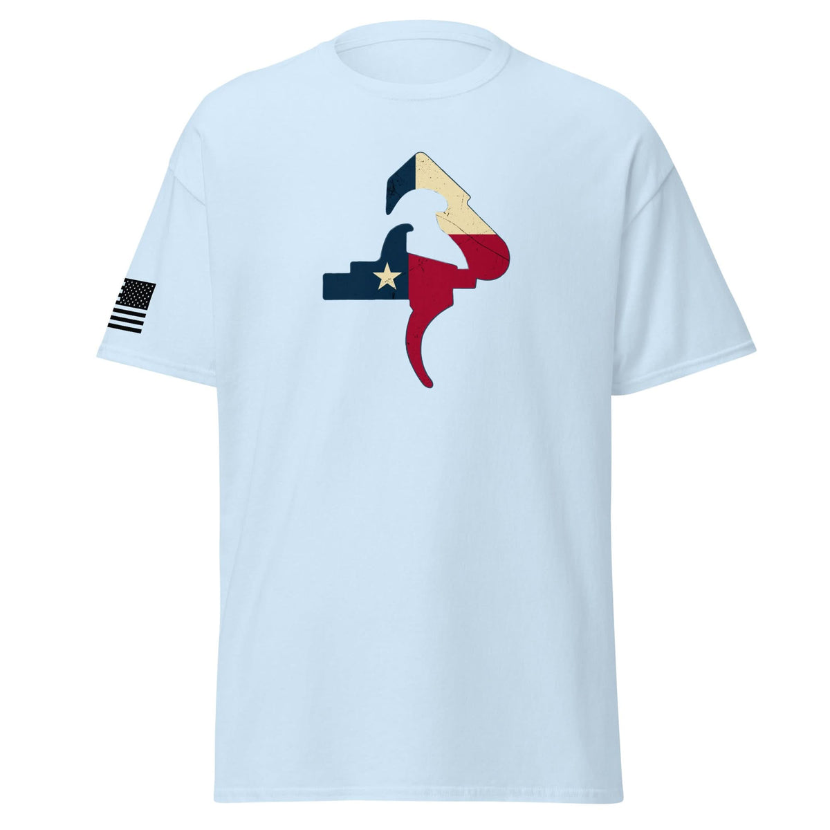 Texas Trigger Shirt | Black Flag by Spartan Mounts img - 22 - Mounting and Storage Solution