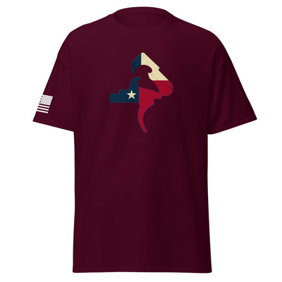 Texas Trigger Shirt | White Flag by Spartan Mounts img - 4 - Mounting and Storage Solution