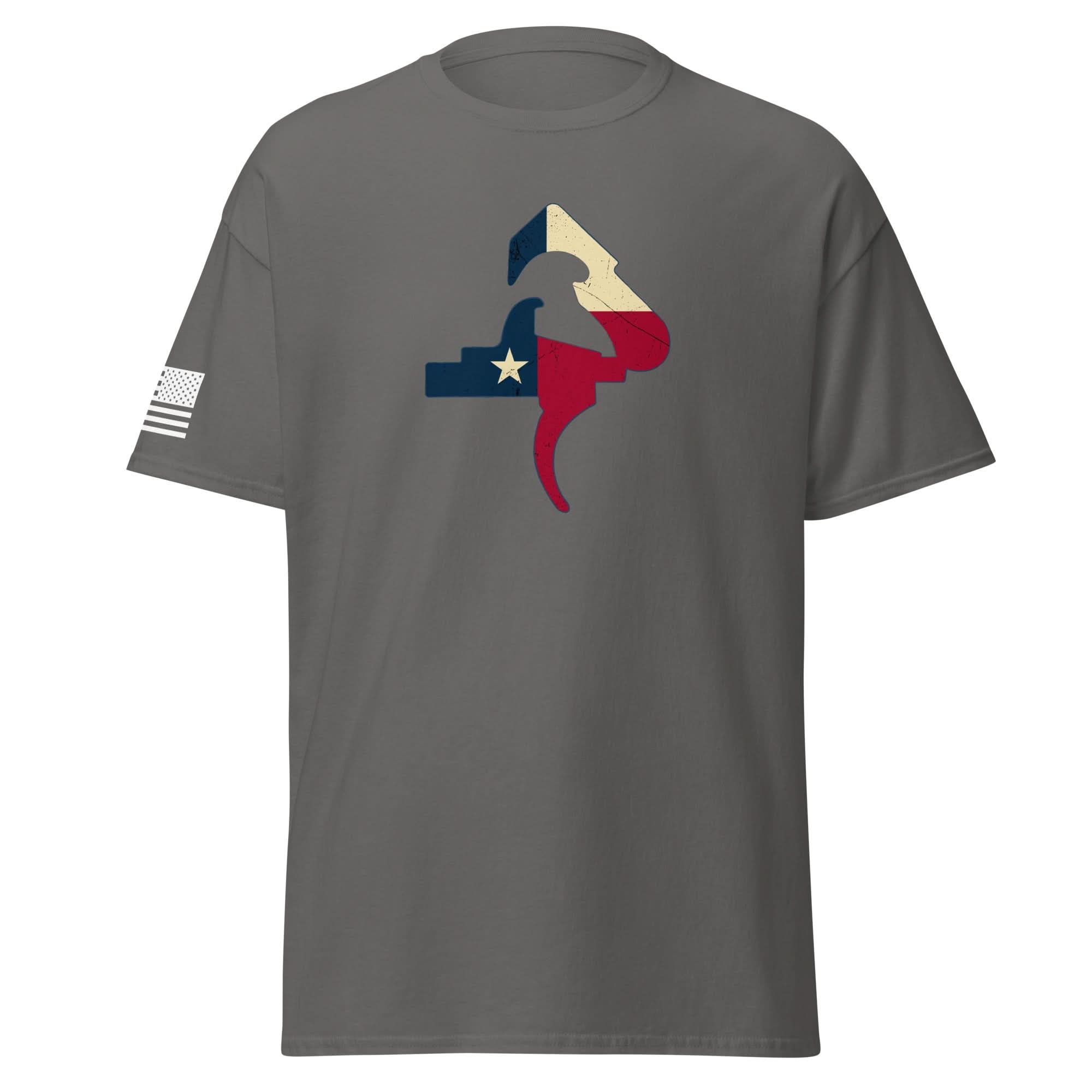 Texas Trigger Shirt | White Flag by Spartan Mounts img - 19 - Mounting and Storage Solution