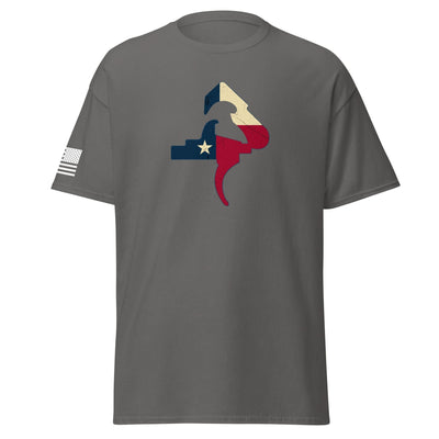 Texas Trigger Shirt | White Flag by Spartan Mounts img - 19 - Mounting and Storage Solution