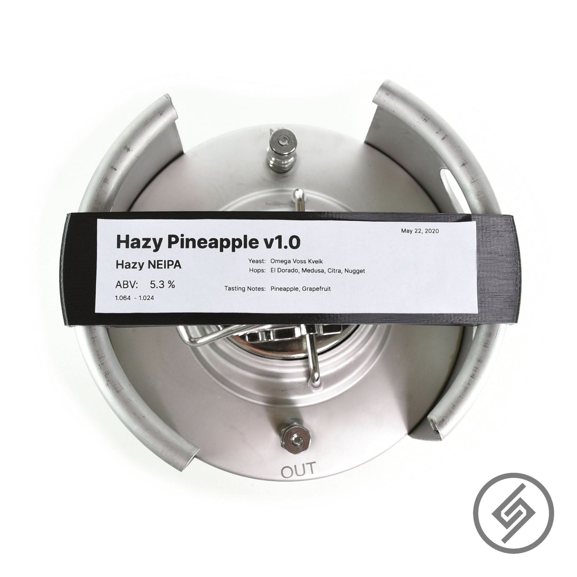 thumbnail image 2 of Torpedo Slimline Ball Lock Corny Keg – Stainless Steel With Low2 Keg Lid (Made In USA) 2 of 2