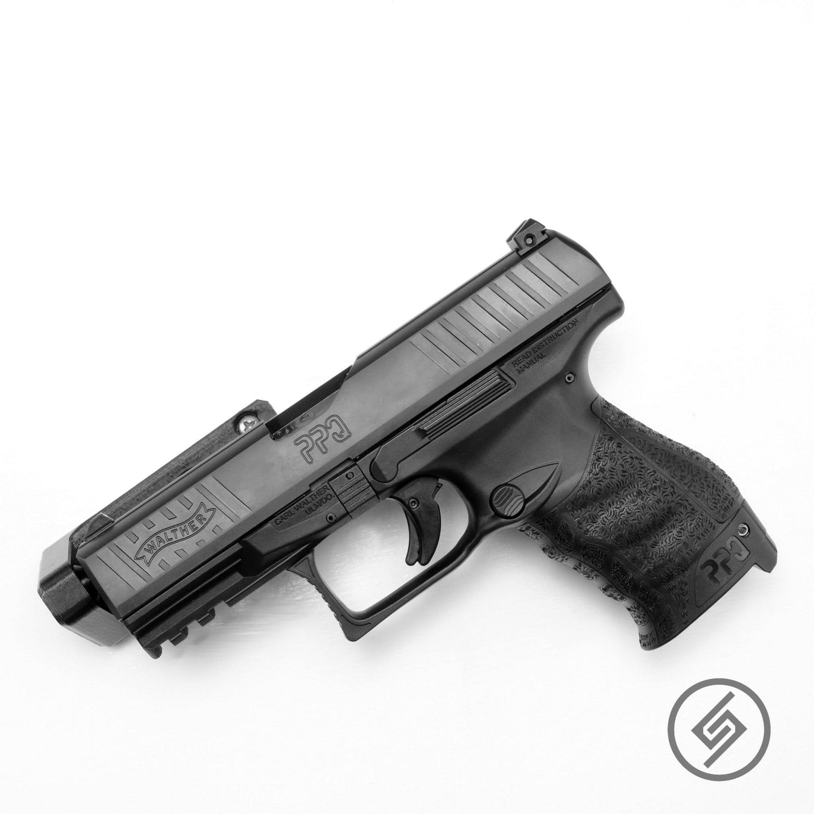 Universal Pistol & Suppressor Mount by Spartan Mounts img - 2 - Mounting and Storage Solution