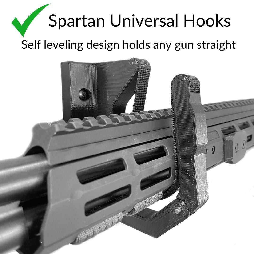 Universal Rifle Mount [PAIR] by Spartan Mounts img - 5 - Mounting and Storage Solution