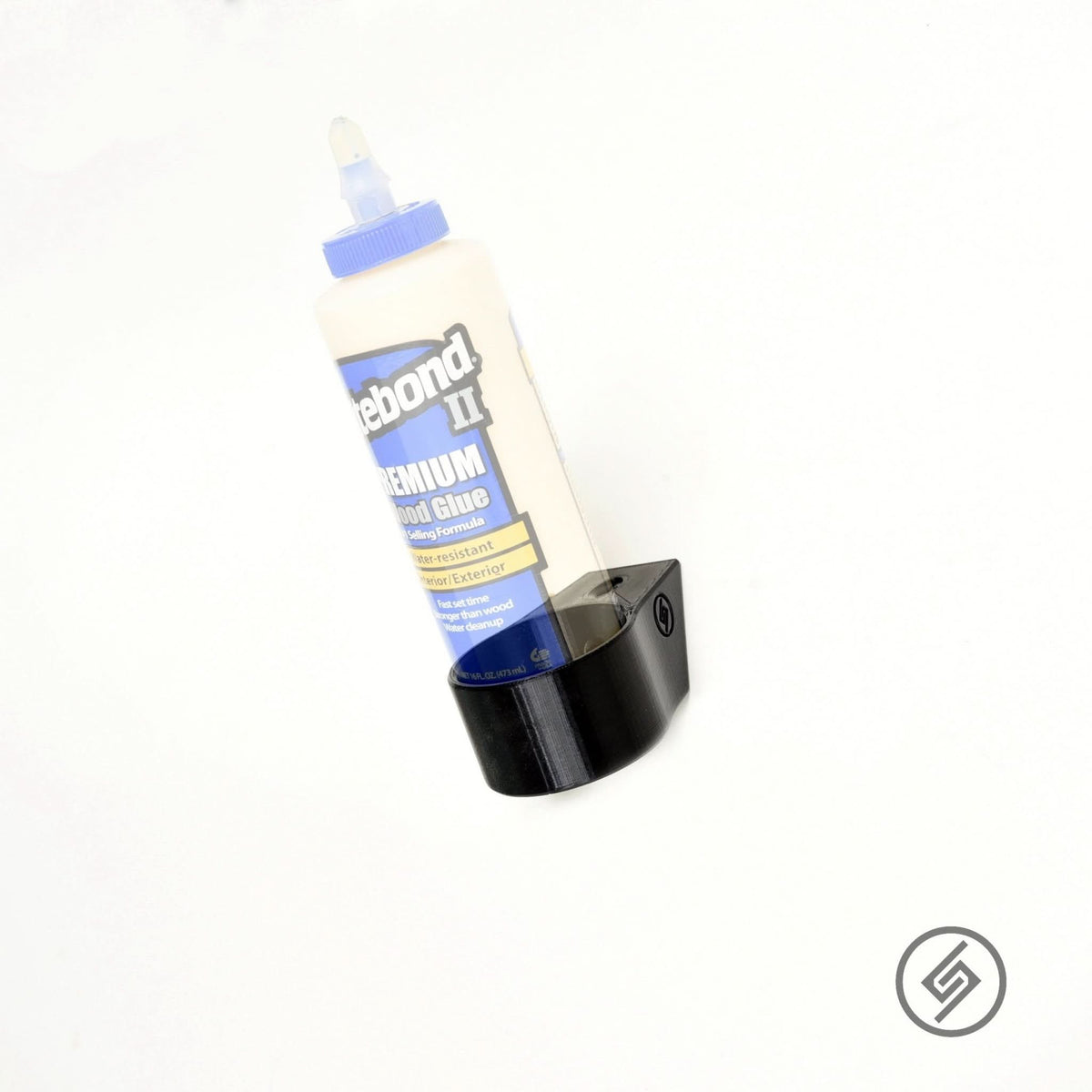 Wood Glue Bottle Mount (16oz) by Spartan Mounts img - 3 - Mounting and Storage Solution
