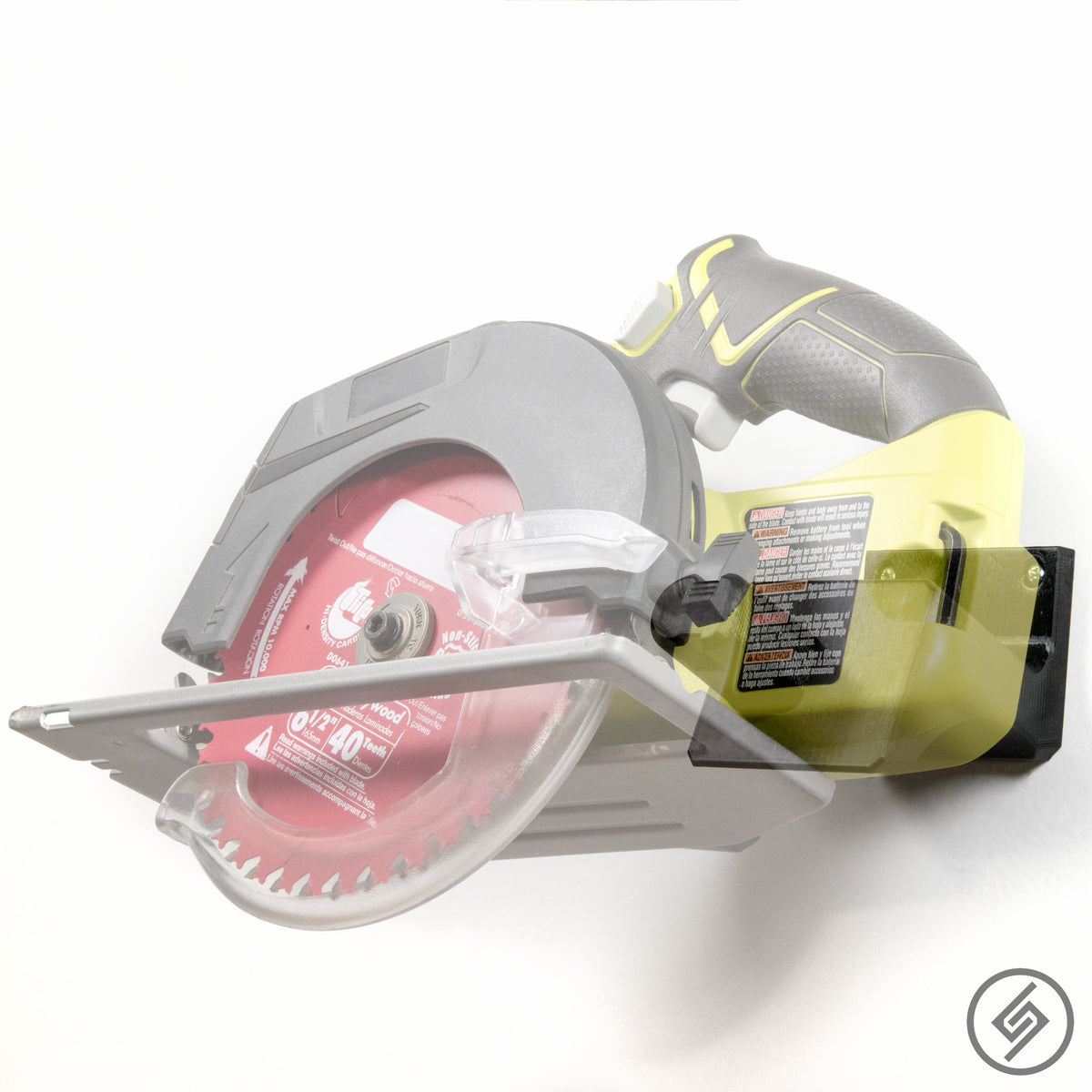 3D Printed Tool Mount for Ryobi Circular Saw/ Vacuum or Other 18V Ryobi  Tools 