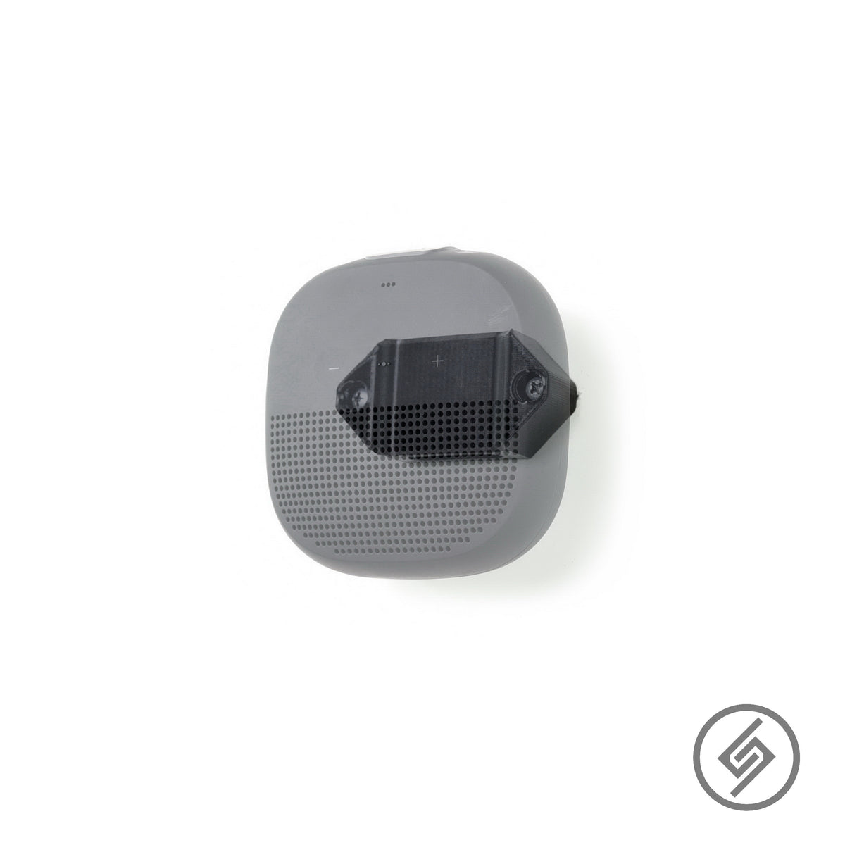 Spartan Mounts Bluetooth Speaker Wall Mount - for SONOS ROAM  Bluetooth Speaker, Low Profile, Home, Office, Garage, Dorm, Patio, Auto,  RV, Boat, Mount Anywhere Design, Black : Electronics